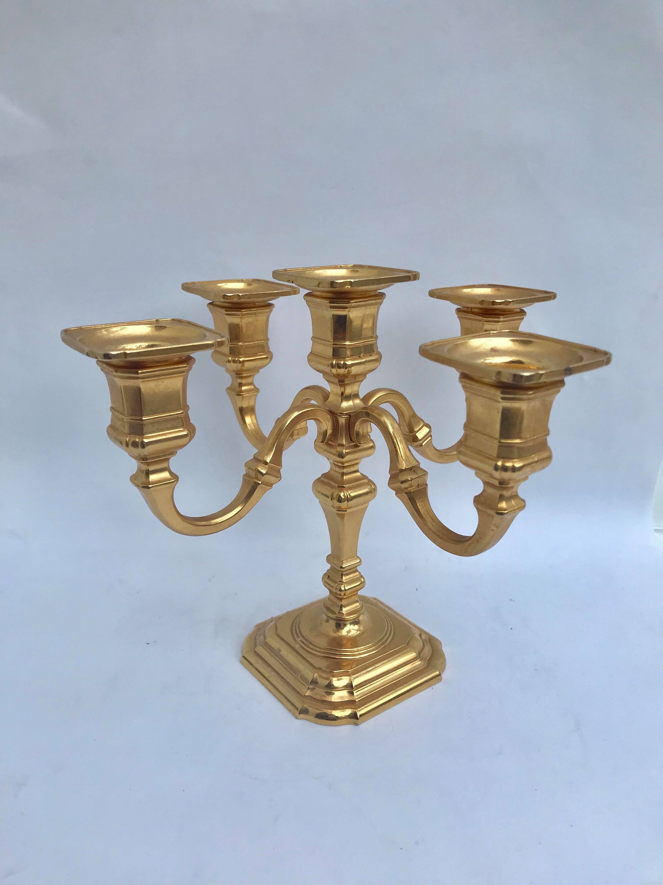 Golden Candelabra Candle Holder Candlestick BMF made in ...