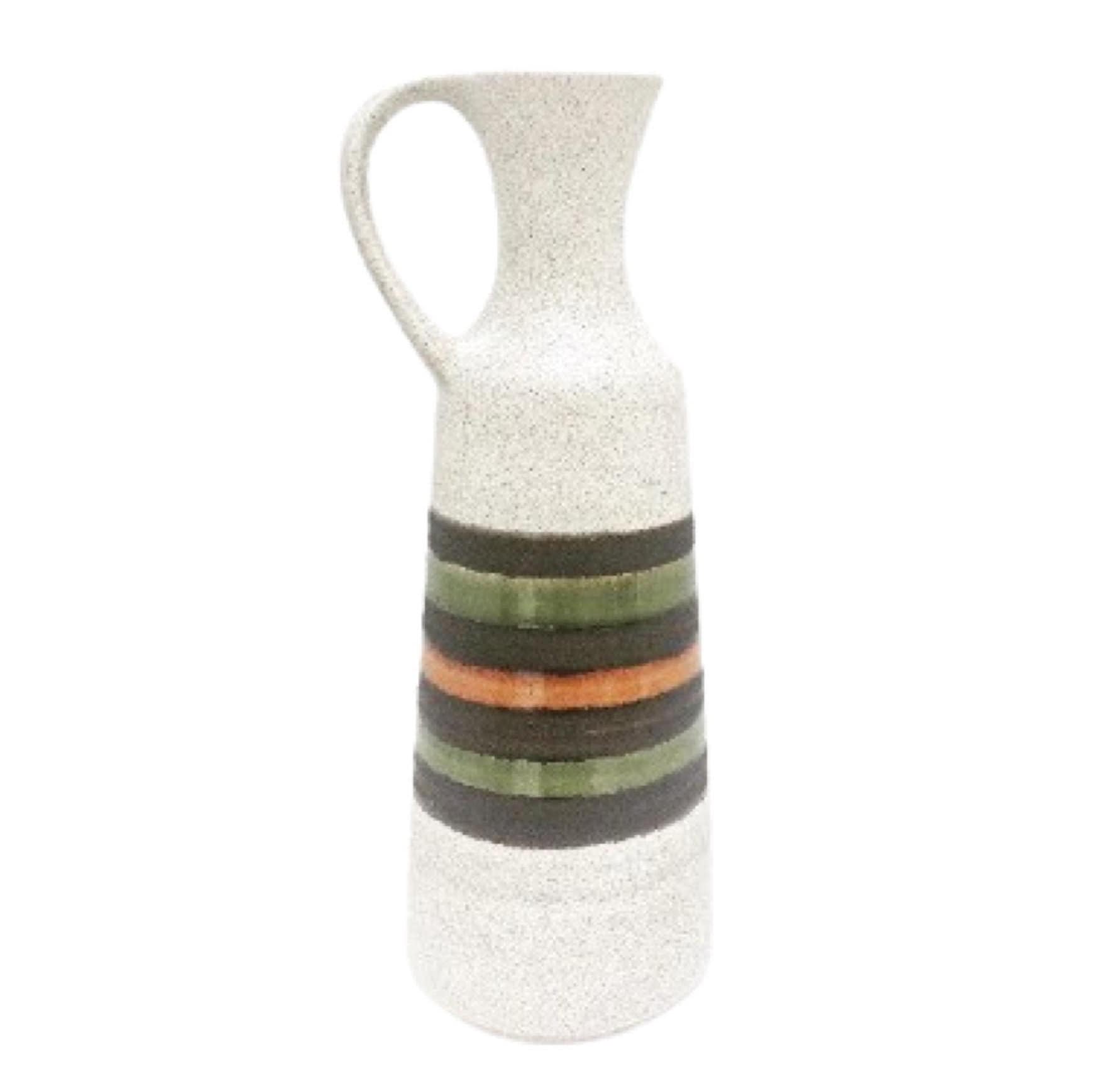 ダムラー＆ブライデン 西ドイツ陶器花瓶：ミッドセンチュリーモダン