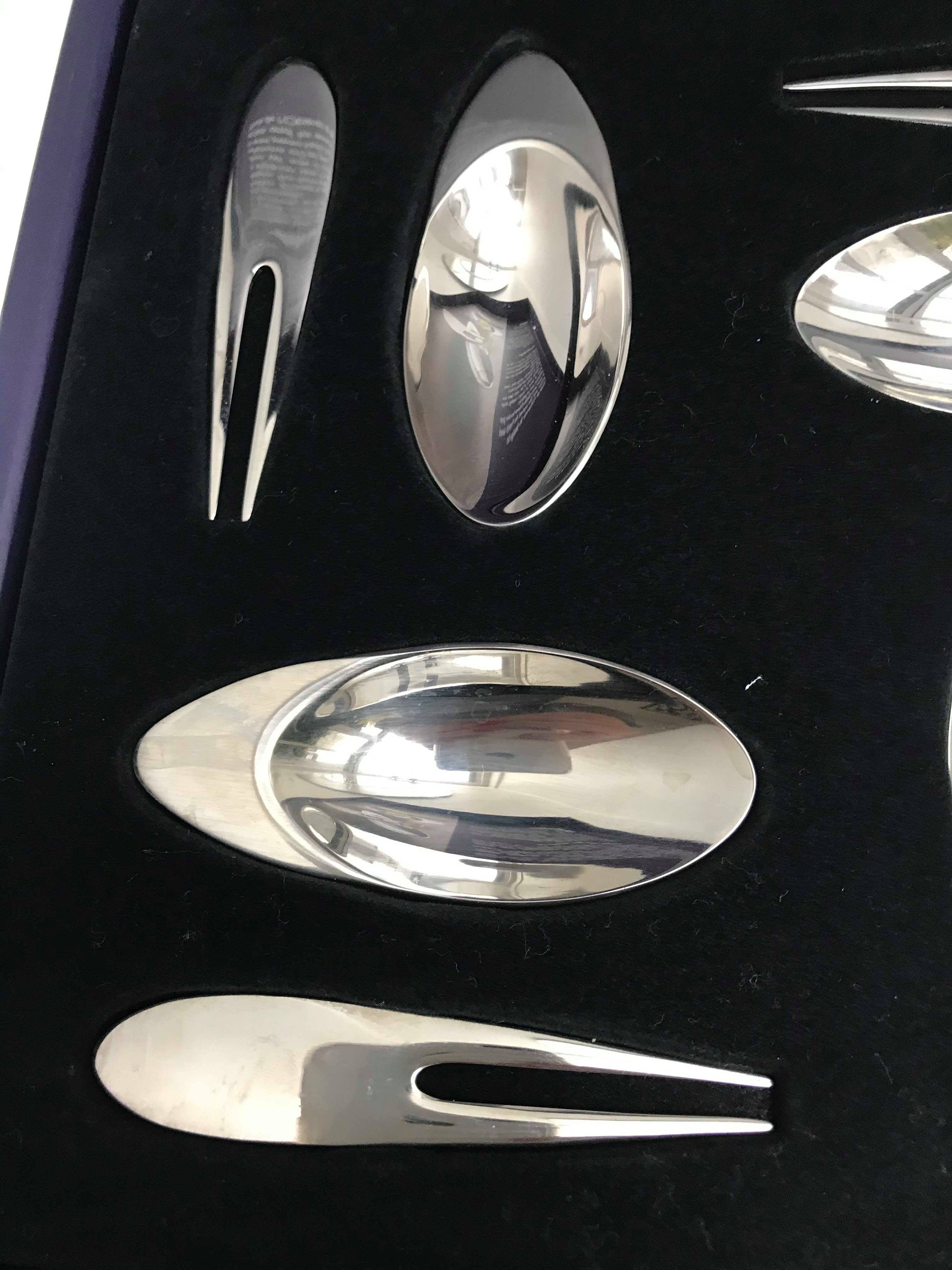 Gense Appetize ステンレススチール製前菜セット：スカンジナビアの