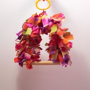 Bird Fleece Swing