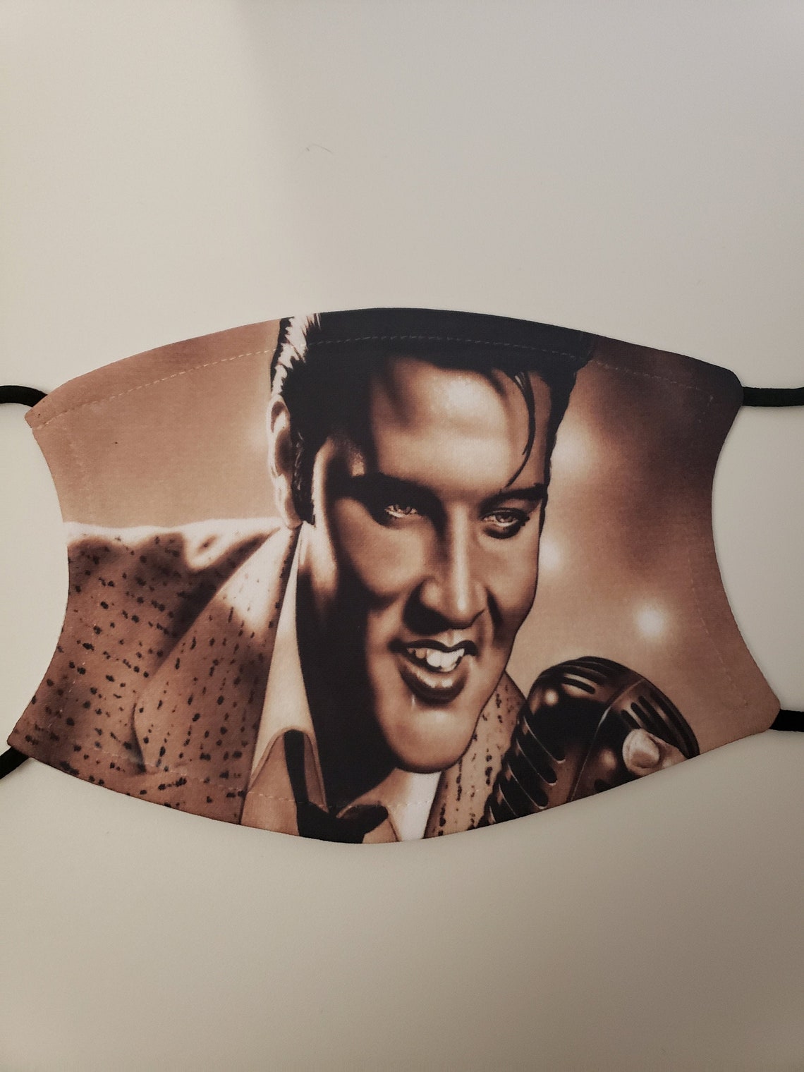 Elvis Presley face mask king of rock and roll mask Reusable Etsy