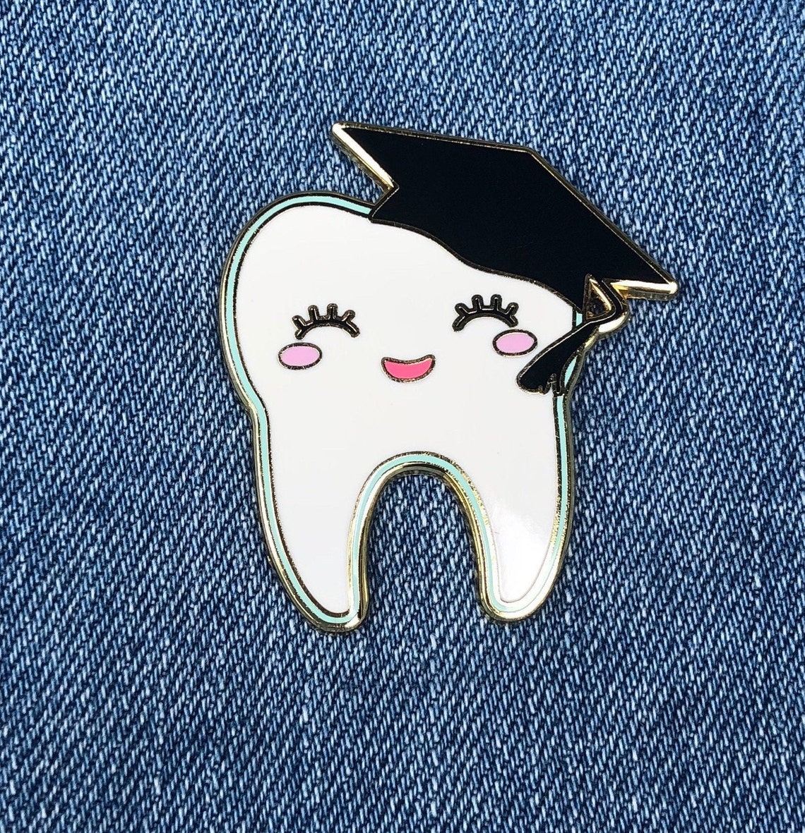 Dental Pin Dental Graduation Gift Tooth Enamel Pin Dental Etsy
