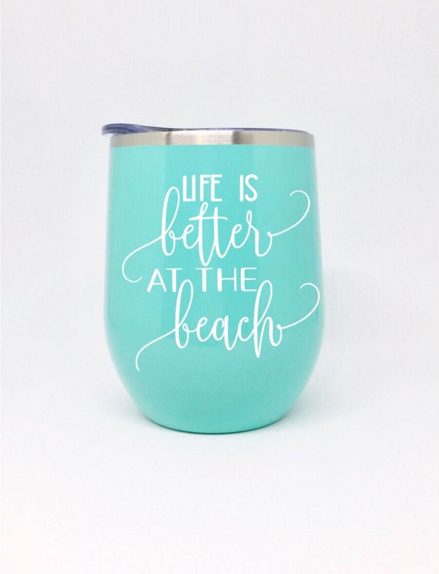 Beach Wine Tumbler