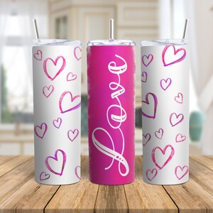 love tumbler valentines day tumbler hearts tumbler pastel hearts tumbler hugs and kisses tumbler valentine tumbler