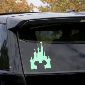 Mickey Decal Mickey Ears Decal Castle Decal Mouse Ears Vinyl Decal Mickey Vinyl Decal Castle Vinyl Decal Mickey Car Decal