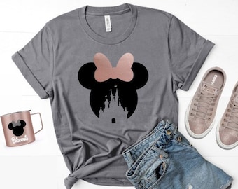 Mouse Ears Camisa Mickey Camisa Minnie Camisa Mickey Lover Camisa Castillo Camisa Mickey Cumpleaños Familia Vacaciones Camisa Parque Temático Camisa Mamá Regalo