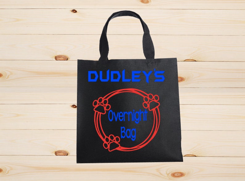 Dog Tote Bag Dog Canvas Tote Bag Dog Overnight Bag Dog Mom Etsy