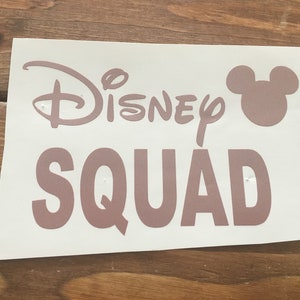 Mickey Decal Mickey Ears Decal Castle Decal Mouse Ears Vinyl Decal Mickey Vinyl Decal Mickey Squad Vinyl Decal Mickey Car Decal