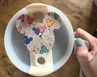 Mickey Lid Topper Stanley Lid Topper Mouse Ears Stanley Topper Minnie Lid Topper Teacher Gift Stanley Tumbler Lid Topper