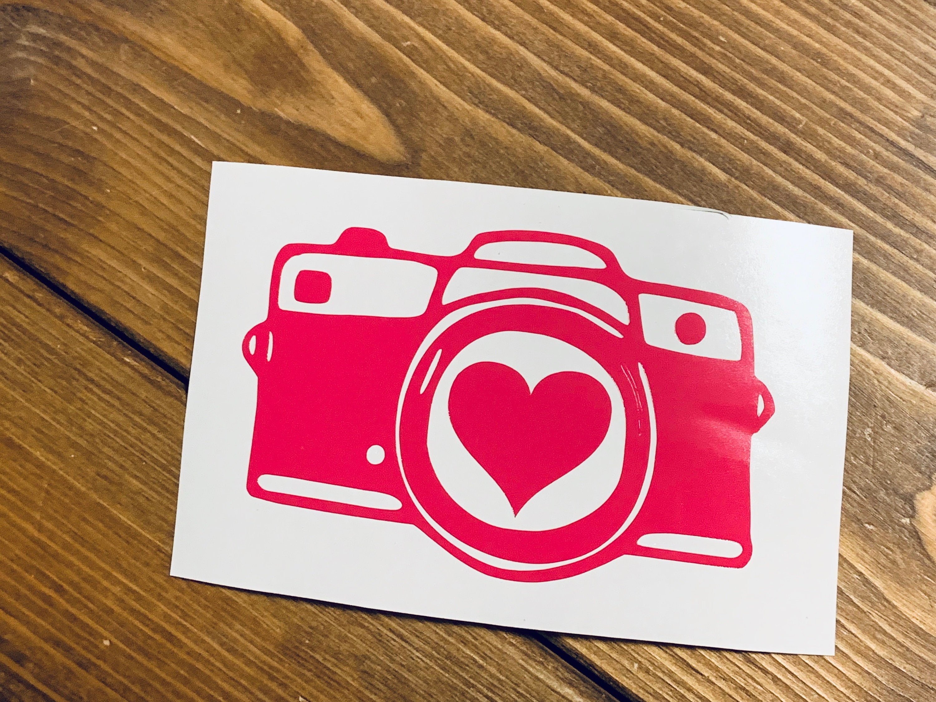 Camera Decal, Photographer Decal, Photography Decal, Photographer Vinyl ...