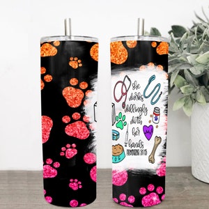 Vet Tech Tumbler Vet Tech Gift Veterinarian Tumbler Veterinarian Gift Veterinary Technician Tumbler Vet Tech Coffee Tumbler Skinny Tumbler