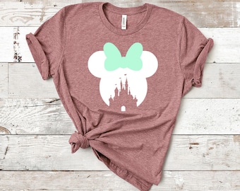 Mouse Ears Shirt Mickey Shirt Minnie Shirt Mickey Lover Shirt Castle Shirt Mickey Birthday Family Vacation Shirt Theme Park Shirt Mom Gift