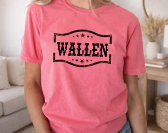 Comfort Colors Concert Shirt, Country Music Shirt, Wallen Shirt, Wallen Concert Shirt, Rodeo Shirt