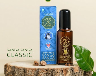Auténtico aceite de Kutus Kutus de Bali ahora llamado Sanga Sanga / Meridian & Chakra Balancing Herbal Blend