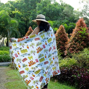 Las Vegas Sarong  | Multi Color Sarong | Handmade Sarong | Beach Cover Up | Sarong Cover Up | Beach Wrap | Pool Wrap | Summer Cover Up |