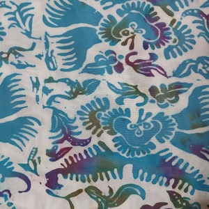 Blue sky  Sarong | Coral Sarong | Handmade Sarong | Beach Cover Up | Sarong Cover Up | Beach Wrap | Pool Wrap | Summer Cover Up
