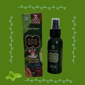 Massage Oil-   - Oil from Bali - 69 Pure Organic Oil - Herbal Blends, Meridian Chakra , kutus kutus aroma therapy.