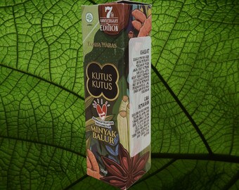 Authentic Kutus Kutus Oil From Bali Now Called Sanga Sanga