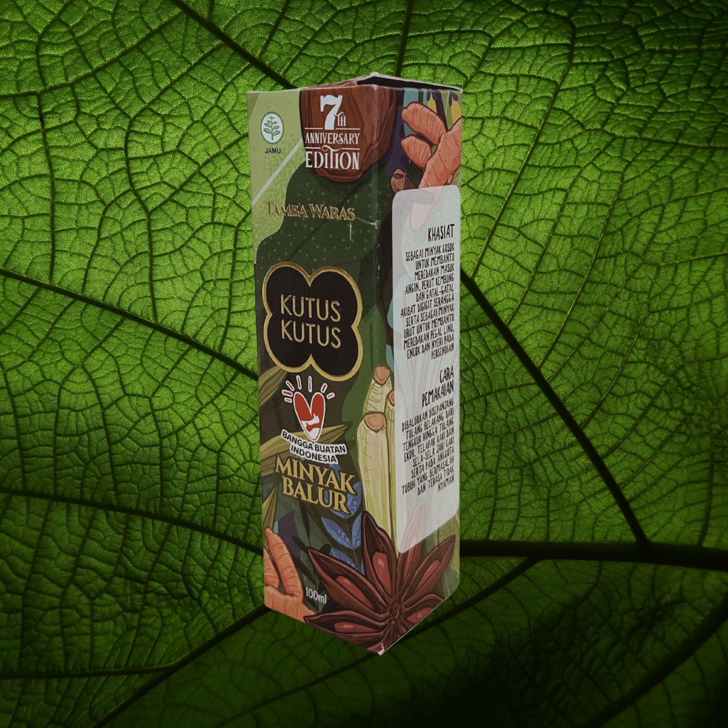 3本Kutus Kutus Original Indonesia Bali Authentic Kutus Kutus Oil From Bali | Meridian & Chakra Balancing