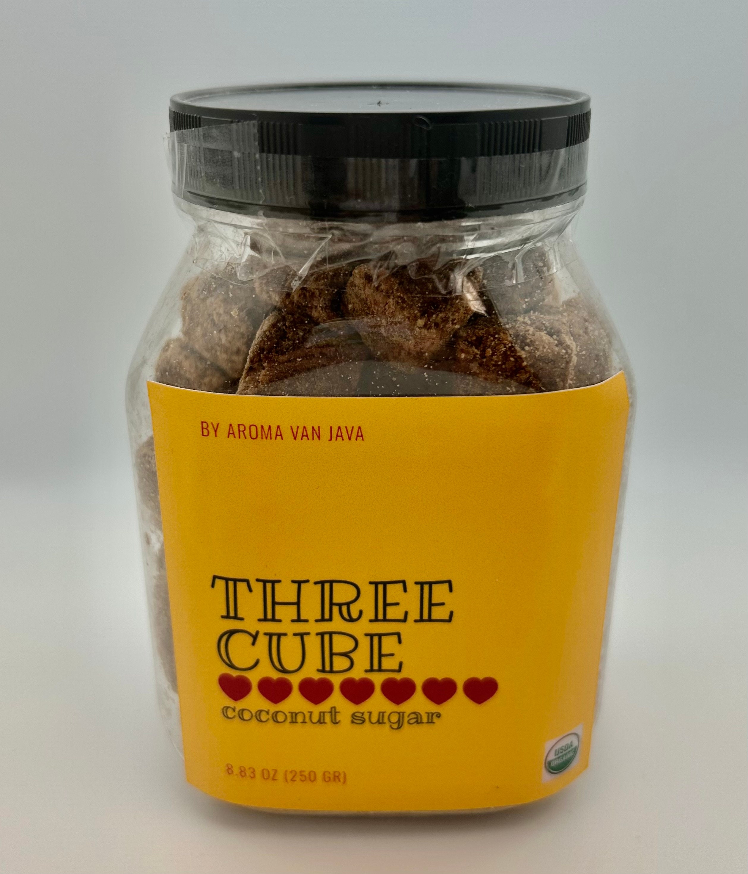 Artisanal Java Coconut Sugar Cubes – Rough Cut, Caramel Sweetener (3 ...