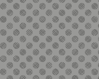 Choose your cut size. Wonky Dots- Quilting Cotton Fabric Patrick Lose Fabrics Lilac Fabric with Dots
