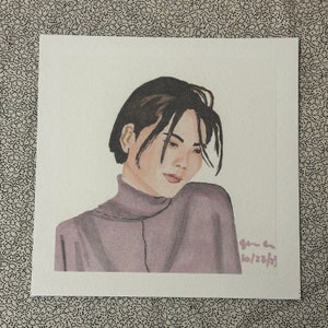 Faye Wong portrait, original drawing 10 prints image 2