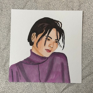 Faye Wong portrait, original drawing 10 prints image 1