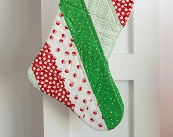 Quilted Christmas Stocking