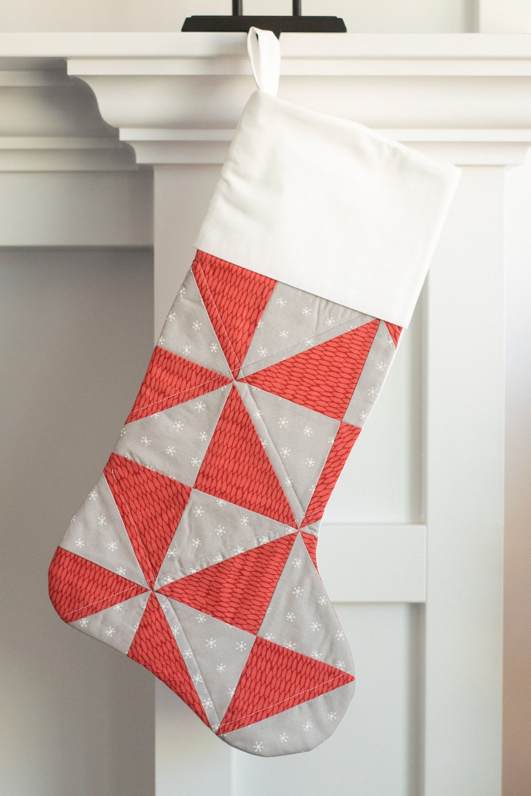 Quilted Christmas Stocking - Etsy