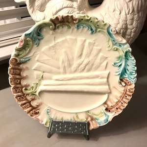 Villeroy & Bosh Majolica Asparagus plate