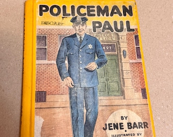 1952 vintage Policemen Paul child book.