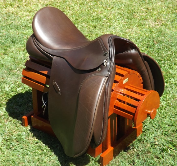 PVC Saddle Stand Rack Travel Size Car Suv Truck Horse Bridle Western