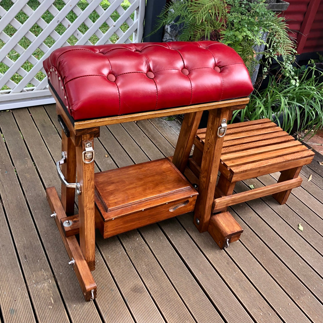 Saddle Stand Glory Gear Chest Saddle Rider With Stool Etsy