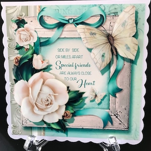 Female Ladies Birthday Card 3D