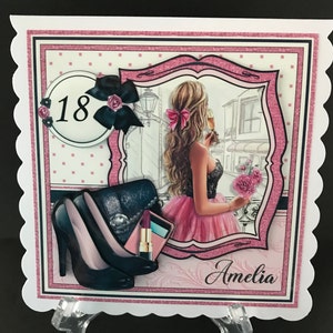 18 20 21 30 Age Birthday Daughter Granddaughter Goddaughter Female Ladies Womens Girls Cards