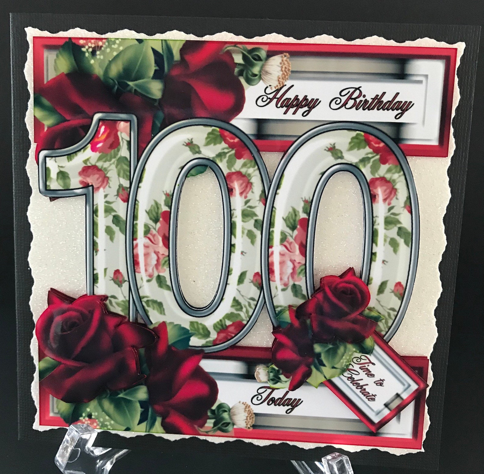 100 100th PERSONALISED with any Name Female Ladies Handmade Etsy