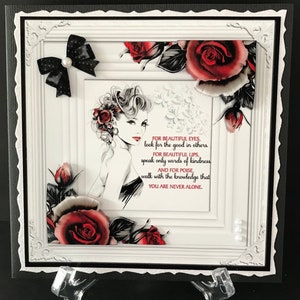 Trendy Handmade Daughter Granddaughter Birthday Cards 3D