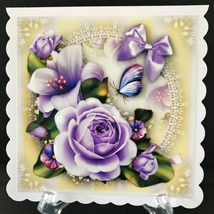 Female Birthday Card Handmade Ladies Mother Daughter Friend 3D card