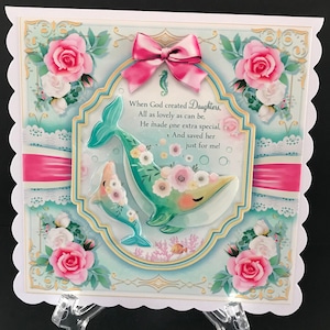 Special Daughter 3D Handmade Birthday Card