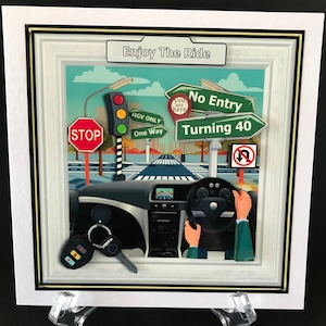 30 40 50 60 70 80 Male Mens Ages Handmade 3D Birthday Card