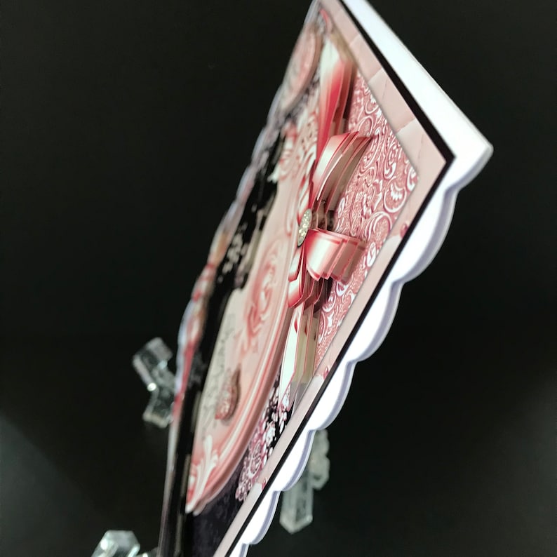 Wedding Card Handmade 3D Can Be Personalised With Any Names - Etsy ...