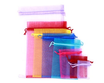100pcs Gift Bags,Organza Bags,Organza Gift Bag,Organza Jewelry Bags jewerly,earing/rings making ,custom gift bags