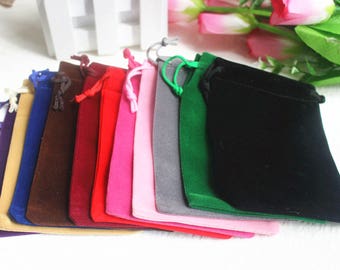 30 pcs Velvet Drawstring Bags Pouch Wedding Favor Gift Packaging Bag Jewelry Party Bags , Jewelry Gift Bags