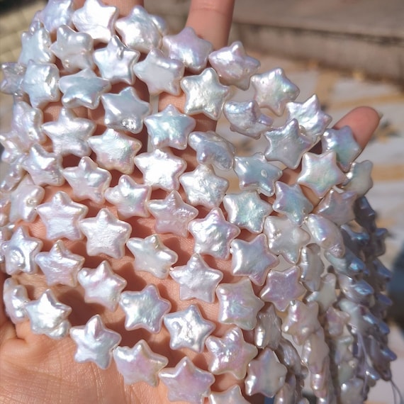 16x11mm Freshwater Broque Star Pearl Beads,cross Broque Pearls for