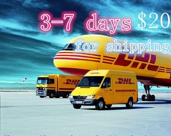 Express Delivery Upgrade,Fast shipping service by DHL Express,takes 3-7 days,Please provide the phone number if you buy it