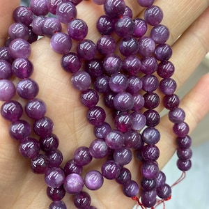 High Quality Natural Genuine ruby smooth round beads 5mm 7mm,Rare Ruby round loose beads,15 inches one strands