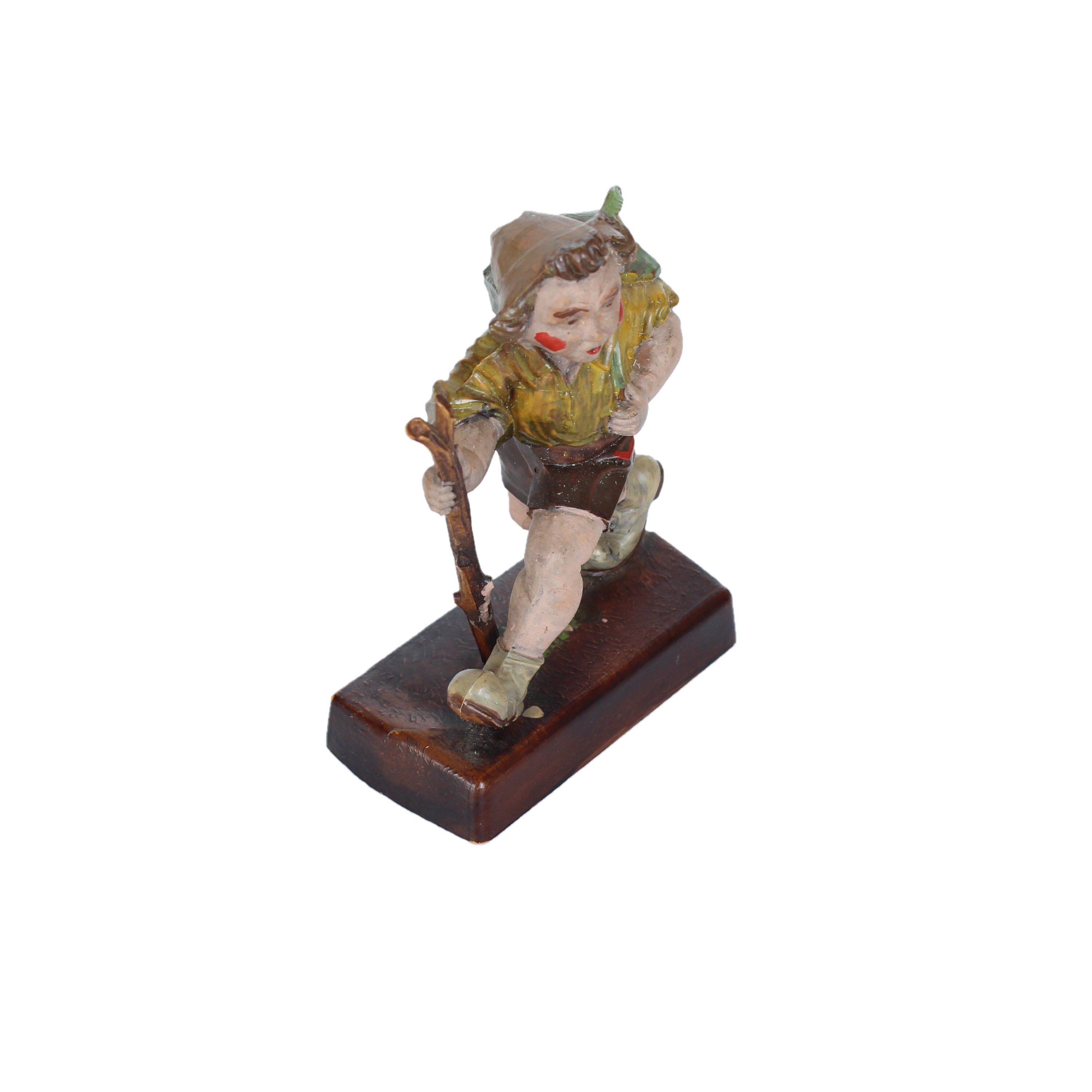 Vintage Schwarzwald Mountain Climber Figurine Alpine Decor Etsy