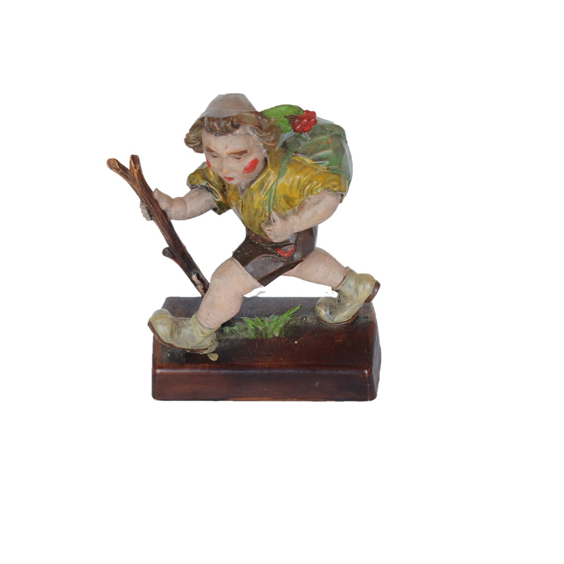 Vintage Schwarzwald Mountain Climber Figurine Alpine Decor Etsy