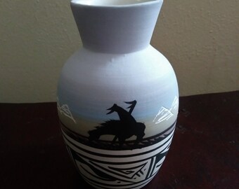 Vintage Navajo Pottery Vase