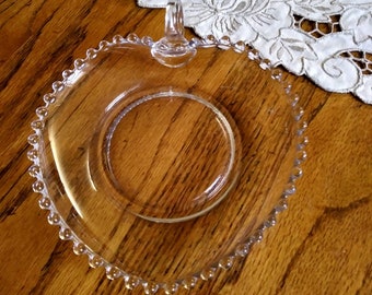 Plato de servicio Vintage Candlewick de Imperial Glass
